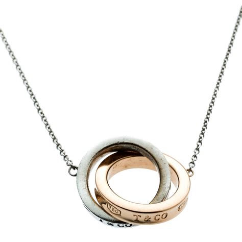 tiffany 1837 ring replica|tiffany 1837 interlocking circles necklace.